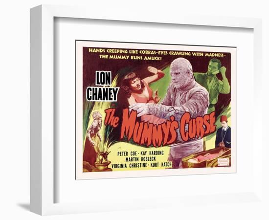 The Mummy's Curse, 1944-null-Framed Art Print