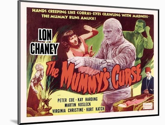 The Mummy's Curse, 1944-null-Mounted Art Print