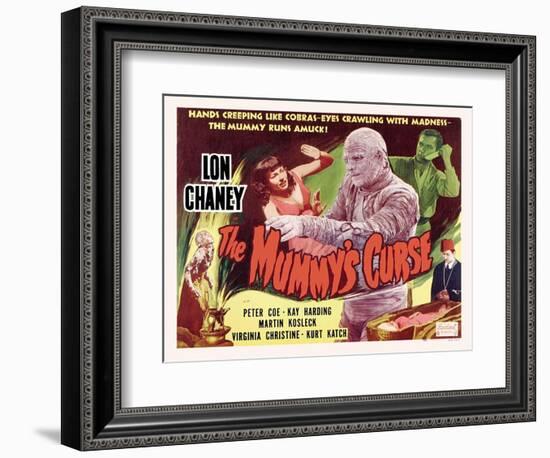 The Mummy's Curse, 1944-null-Framed Art Print