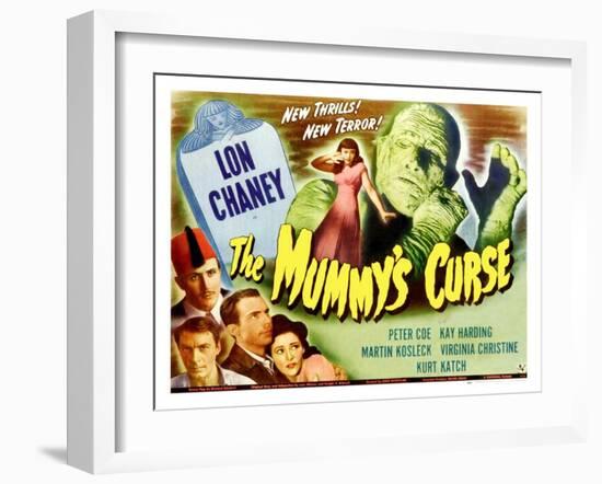 The Mummy's Curse, 1944-null-Framed Art Print