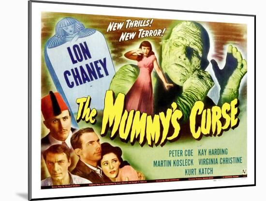 The Mummy's Curse, 1944-null-Mounted Art Print