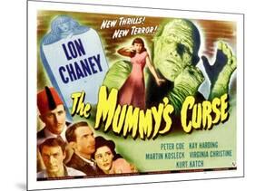 The Mummy's Curse, 1944-null-Mounted Art Print