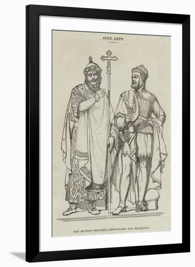 The Munich Frescoes, Miecylaus and Boleslaus-null-Framed Giclee Print