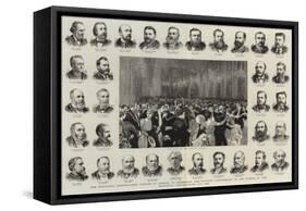 The Municipal Corporations Jubilee in London-null-Framed Stretched Canvas