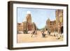 The Municipal Offices and Victoria Terminus, Bombay, India, Early 20th Century-null-Framed Giclee Print