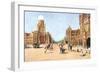 The Municipal Offices and Victoria Terminus, Bombay, India, Early 20th Century-null-Framed Giclee Print