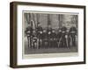 The Munster Fusiliers Team, Winners in 1895 of the Queen's Gold Cup for Shooting in the Army-null-Framed Giclee Print