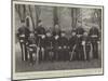 The Munster Fusiliers Team, Winners in 1895 of the Queen's Gold Cup for Shooting in the Army-null-Mounted Giclee Print