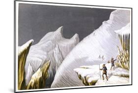 The Mur De La Cote, C1855-George Baxter-Mounted Giclee Print