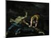 The Murder, 1868-Paul Cézanne-Mounted Giclee Print