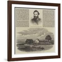 The Murder of a Missionary by the Maoris in New Zealand-null-Framed Giclee Print