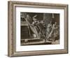 The Murder of Becket in Canterbury Cathedral-English School-Framed Giclee Print
