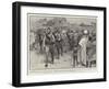 The Murder of Captain Keyes in Nigeria, the Prisoners under Escort-Frank Dadd-Framed Giclee Print