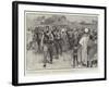 The Murder of Captain Keyes in Nigeria, the Prisoners under Escort-Frank Dadd-Framed Giclee Print