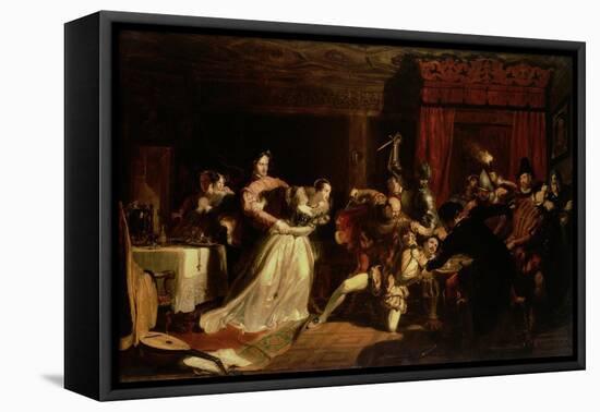 The Murder of David Rizzio, 1833-Sir William Allan-Framed Stretched Canvas