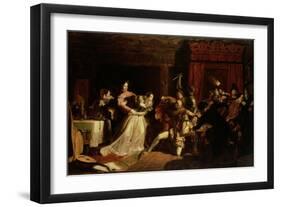 The Murder of David Rizzio, 1833-Sir William Allan-Framed Giclee Print