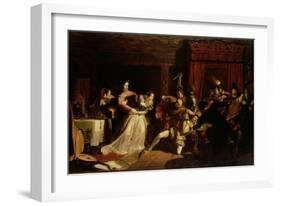 The Murder of David Rizzio, 1833-Sir William Allan-Framed Giclee Print