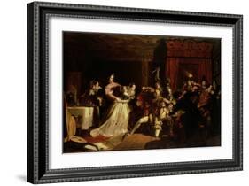 The Murder of David Rizzio, 1833-Sir William Allan-Framed Giclee Print