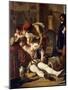 The Murder of Lorenzino De' Medici, 1840-Giuseppe Bezzuoli-Mounted Giclee Print