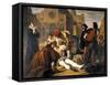 The Murder of Lorenzino De' Medici, 1840-Giuseppe Bibiena-Framed Stretched Canvas