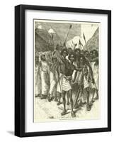 The Murder of M Maizan-null-Framed Giclee Print