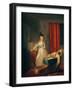 The Murder of Marat, 13th July 1793-Jean-Jacques Hauer-Framed Giclee Print