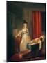 The Murder of Marat, 13th July 1793-Jean-Jacques Hauer-Mounted Giclee Print