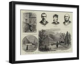 The Murder of Mr John Curtin by Moonlighters at Castle Farm, Near Tralee, County Kerry, Ireland-null-Framed Giclee Print