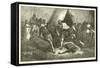 The Murder of Mr Plowden by King Theodore-null-Framed Stretched Canvas