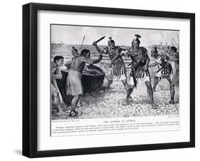 The Murder of Pompey-John Harris Valda-Framed Giclee Print