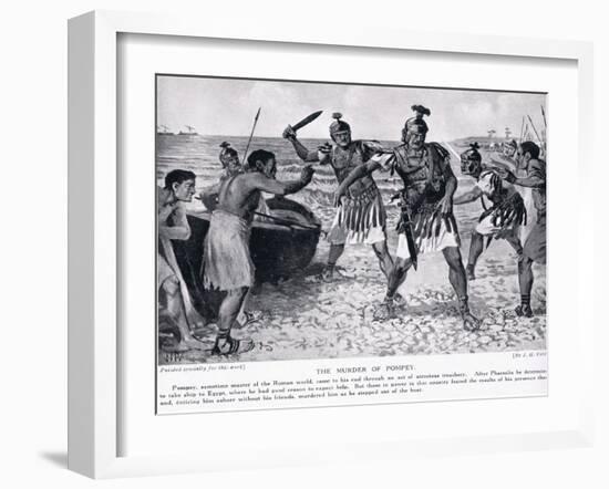 The Murder of Pompey-John Harris Valda-Framed Giclee Print