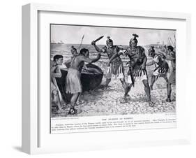 The Murder of Pompey-John Harris Valda-Framed Giclee Print