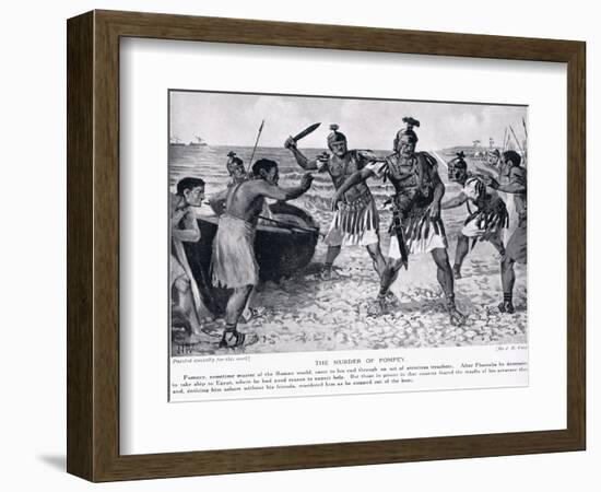 The Murder of Pompey-John Harris Valda-Framed Giclee Print