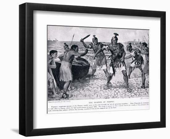 The Murder of Pompey-John Harris Valda-Framed Giclee Print