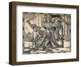 The Murder of Thomas a Becket, 1902-Patten Wilson-Framed Giclee Print