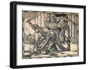 The Murder of Thomas a Becket, 1902-Patten Wilson-Framed Giclee Print