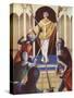 The Murder of Thomas a Becket (Colour Litho)-Anne & Johnstone Janet (1928-79) Johnstone-Stretched Canvas