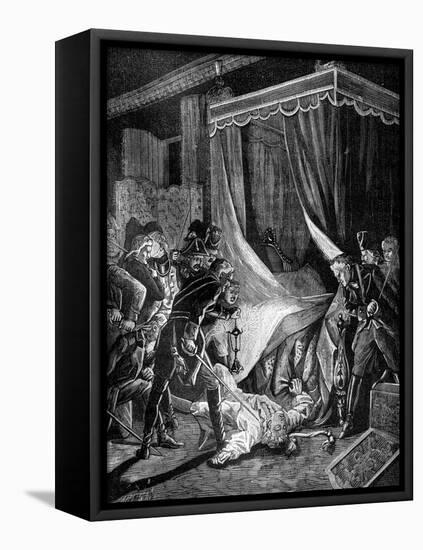 The Murder of Tsar Paul I of Russia, March 1801 (1882-188)-null-Framed Stretched Canvas