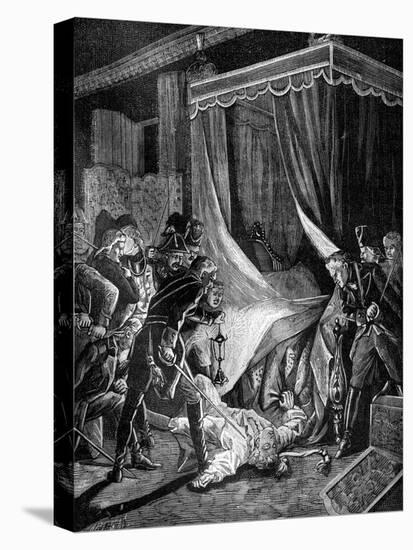 The Murder of Tsar Paul I of Russia, March 1801 (1882-188)-null-Stretched Canvas