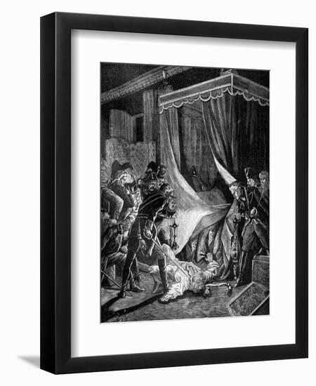 The Murder of Tsar Paul I of Russia, March 1801 (1882-188)-null-Framed Premium Giclee Print