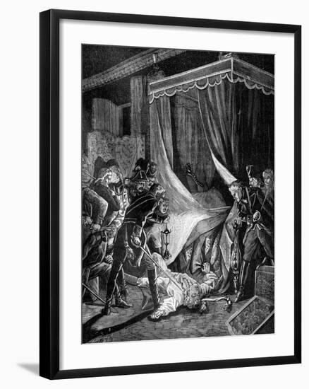 The Murder of Tsar Paul I of Russia, March 1801 (1882-188)-null-Framed Giclee Print