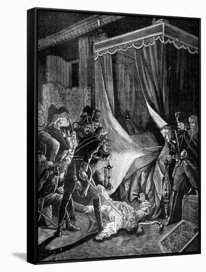 The Murder of Tsar Paul I of Russia, March 1801 (1882-188)-null-Framed Stretched Canvas