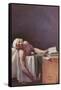 The Murdered Marat-Jacques-Louis David-Framed Stretched Canvas