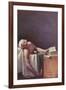 The Murdered Marat-Jacques-Louis David-Framed Art Print