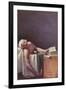 The Murdered Marat-Jacques-Louis David-Framed Art Print