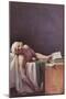 The Murdered Marat-Jacques-Louis David-Mounted Art Print