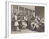 The Murderer and Sheriff-William Hogarth-Framed Giclee Print