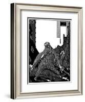 The Murders in the Rue Morgue-Harry Clarke-Framed Art Print