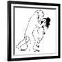 The Murders in the Rue Morgue-Aubrey Beardsley-Framed Giclee Print