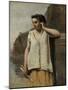 The Muse: History, c.1865-Jean-Baptiste-Camille Corot-Mounted Giclee Print